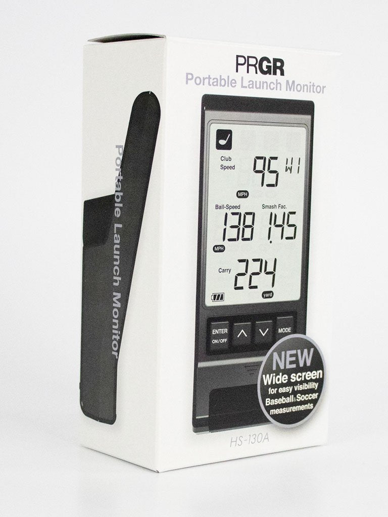 *New* 2021 PRGR Black Portable Launch Monitor